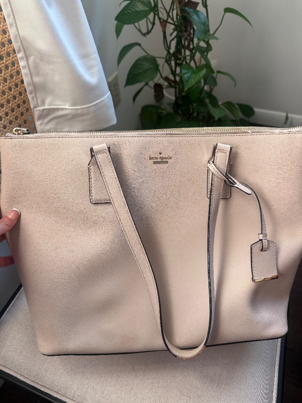 Kate Spade Light Pink Tote Purse